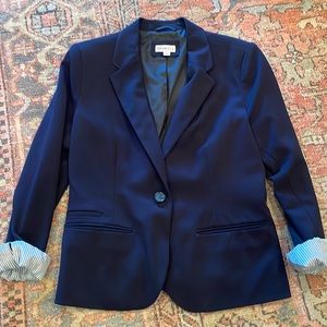 Navy blue blazer size 10